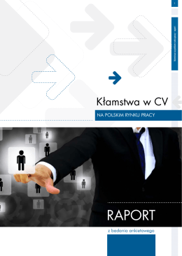 Raport_Kłamstwa w CV na polskim rynku pracy
