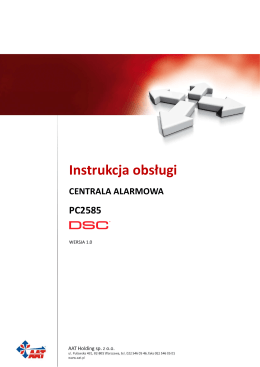 Instrukcja obsługi DSC 2585 v1.0 plik pdf