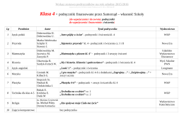 Klasa 4 - (www.sp202.edu.pl).
