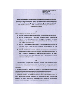 Zasady dofinansowania likwidacji barier architektonicznych, w