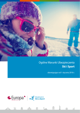 Ogólne Warunki Ubezpieczenia Ski i Sport