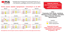 Fotografia na całej stronie - Przedsiębiorstwo Gospodarki