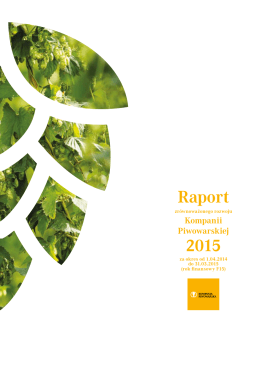 Raport 2015 - Raporty Społeczne