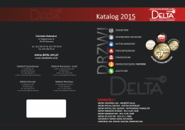 Delta - katalog 2015 edycja III