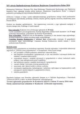 Treść komunikatu