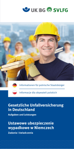 Ustawowe ubezpieczenie wypadkowe w Niemczech