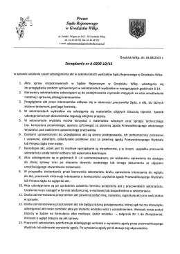 plik do pobrania - Sąd Rejonowy w Grodzisku WLKP