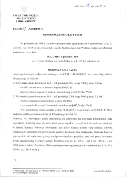 obwieszczenie z 08.01.2015 r