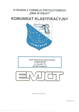 Zima w EMJOT - 4 Runda