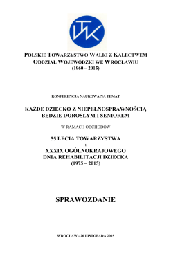 ODRD-39-2015-Sprawozdanie-szer - Polskie Towarzystwo Walki z