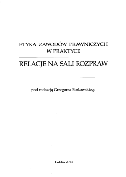 Aspekty prawa zawodowego adwokat&oacute;w w Niemczech