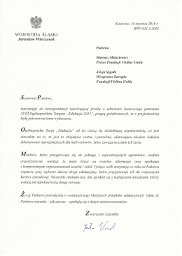 WOJEWODA ŚLĄSKI - Targi Edukacja