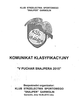 18.06.2015 r. zawody