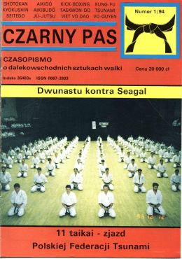 Czarny Pas 11-1994 - Karate-do