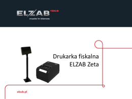 Prezentacja drukarki ELZAB Zeta