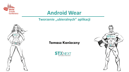Aplikacje Android Wear