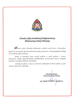 Zasady etyki zawodowej