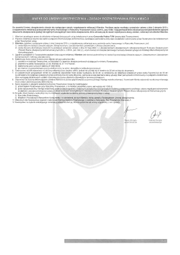 Zasady rozpatrywania reklamacji Concordia