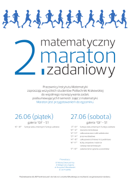 Matematyczny Maraton Zadaniowy