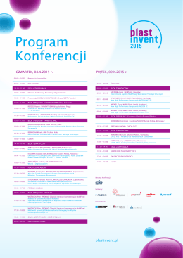 Program Konferencji