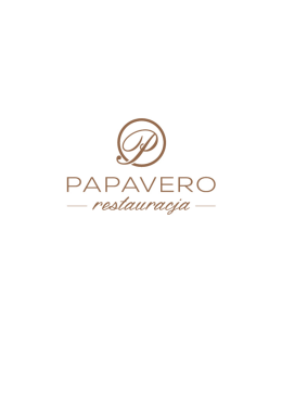 Papavero menu