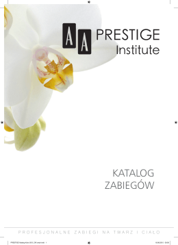pobierz katalog - AA Prestige Institute