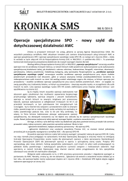 KRONIKA SMS NR 8/2015