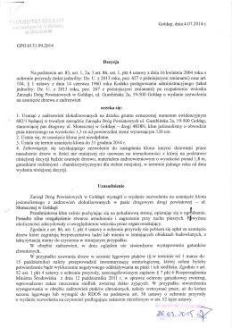 &Iacute;, Gołdap, dnia 4.07.2014 r.