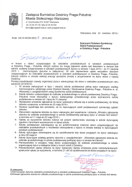 Zastępca Burmistrza Dzielnicy Praga