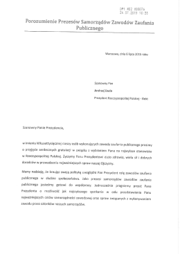 za ezss Porozumienie Prezes&oacute;w Samorząd&oacute;w Zawod&oacute;w Zaufania