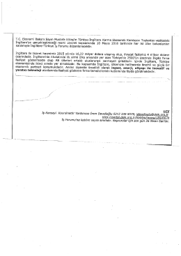 Yazı ve Program (2 sayfa)