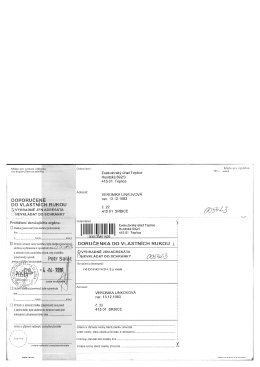 Page 1 Misto pro podaci nálepku - [_}HE Eİlate|: Místo pro výplatné