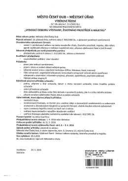 Dokument - Statut&aacute;rn&iacute; město Liberec