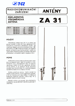 Fcz - radiostanice Tesla PR 22