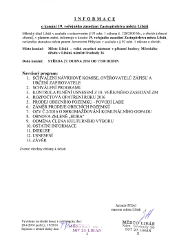 program 19. VZ ZM.