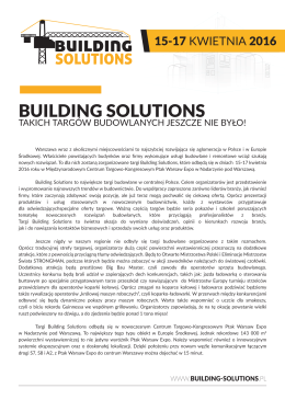 - Building Solutions