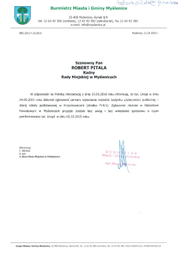 z odpowiedzią gminy
