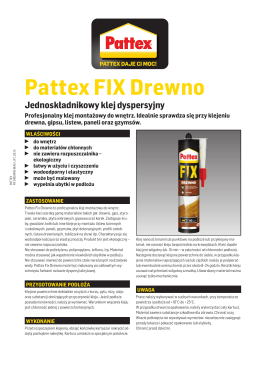 Pattex FIX Drewno