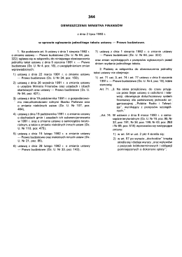 Page 1 344 OBWIESZCZENIE MINISTRA FINANS&Oacute;W z dnia 2 lipca