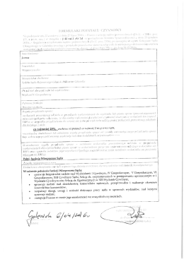 podział czynności