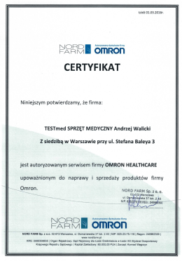 Omron - testmed