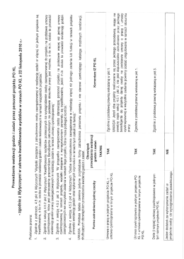 11. Prowadzenie ewidencji godzin i zadań