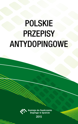 Polskie Przepisy Antydopingowe - Komisja do Zwalczania Dopingu