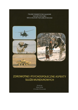 zdrowotne | psychospołeczne aspekty słuźb mundurowych