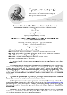 Szczeg&oacute;ły w załączniku. - Wsch&oacute;d &ndash; Zach&oacute;d