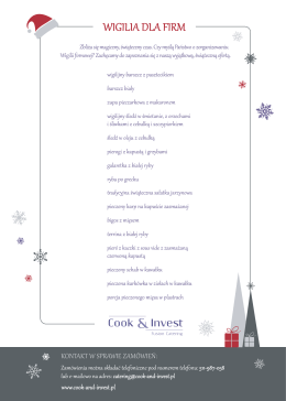 Wigilia firmowa