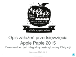 Apple Paple - Klub Integracji Europejskiej