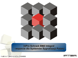 InPro Schrack BMZ Integral - wsparcie dla Systemów Sygnalizacji