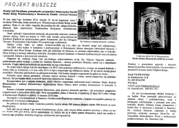 PROJEKT BUSZCZE