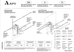Page 1 1dICIÍE B`VSSOL @ Plate Heat Exchanger U 165 R